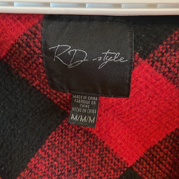 Plaid coat - Picture 2 of 2